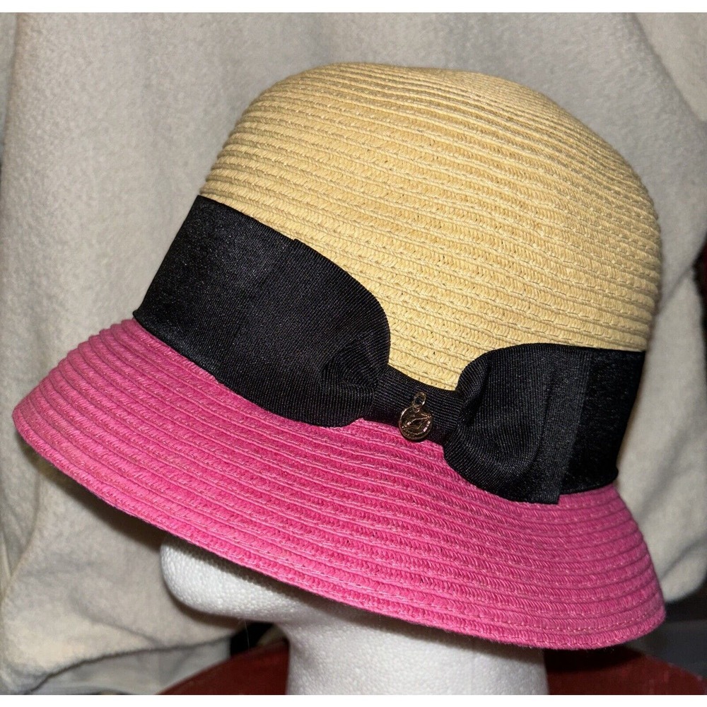 Lulu by Lulu Guinness straw/paper hat